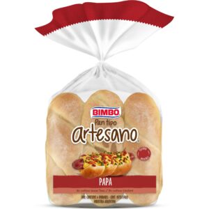 Pan Para Panchos Bimbo Artesano 6 Unidades