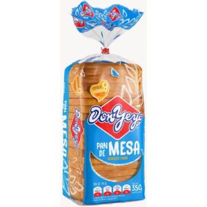 Pan Rebanado Don Yeyo De Mesa 350 g