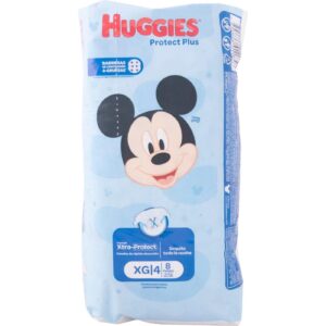 Pañales Huggies Protect Plus Xg 8 Unidades