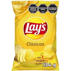 Papas Fritas Lays Clásicas 134 g