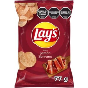 Papas Fritas Lays Jamón Serrano 77 g