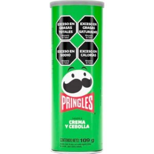 Papas Fritas Pringles Crema Y Cebolla 109 g