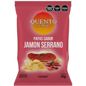 Papas Fritas Quento Jamón Mediterraneo 82 g