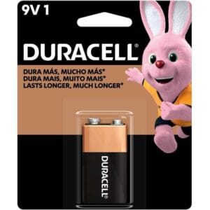 Pila Alcalina Duracell 9 Voltios 1 Unidad