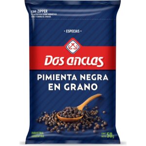 Pimienta Negra Dos Anclas En Grano 50 g