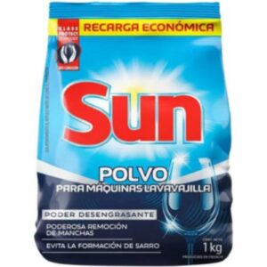 Polvo Para Lavavajilla Sun Desengrasante 1 kg