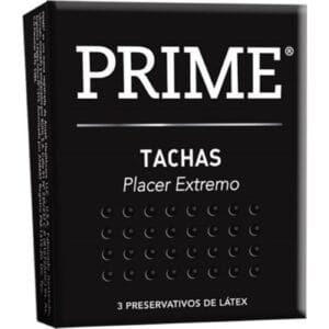Preservativos Prime Tachas 3 Unidades