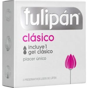 Preservativos Tulipan Clasico 3 Unidades
