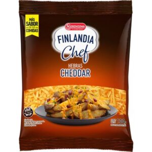 Queso Finlandia Chef Hebras Sobre Cheddar 130 g
