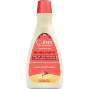 Quitaesmalte Cutex Humectante Con Aceite Almendra 50 ml