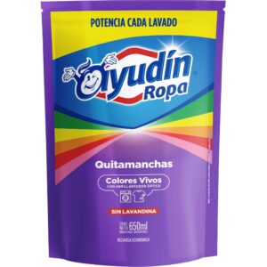 Quitamanchas Ayudín Ropa Colores Vivos 650 ml