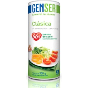 Sal Genser Fina Light Salero Bajo Sodio 300 g