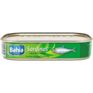 Sardinas Bahia En Aceite Y Agua 125 g