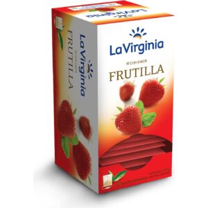 Te Frutal La Virginia En Saquitos Frutilla 20 Unidades