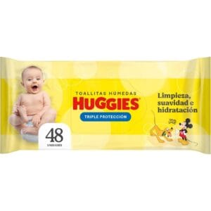 Toallas Humedas Huggies Triple Protección 48 Unidades