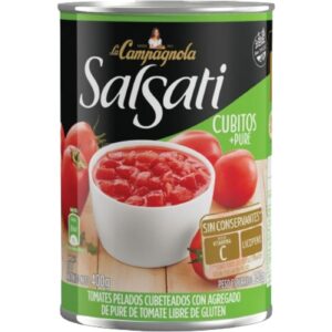 Tomate Salsati Cubeteado 400 g
