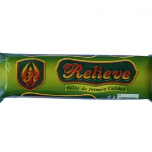 Velas Relieve 4 Unidades 15X210mm