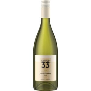 Vino Blanco Latitud 33° Chardonnay 750ml