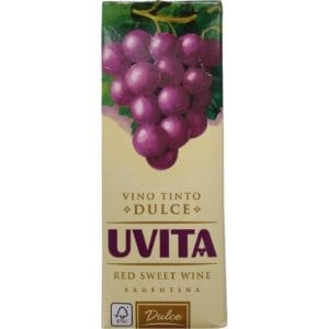 Vino Tinto Uvita Dulce 1 L