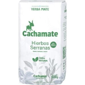 Yerba Mate Cachamate Mezcla De Hierbas Serranas 500 g