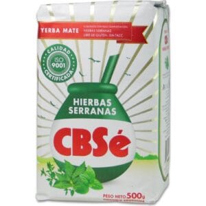 Yerba Mate Cbsé Con Hierbas Serranas 500 g