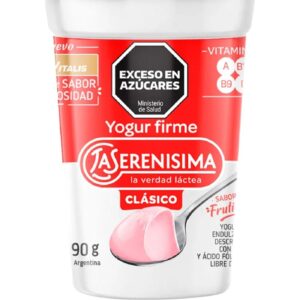 Yogur La Serenísima Firme Frutilla Clásico 190 g