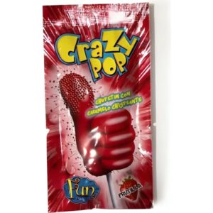 Chupetin Crazy Pop Frutilla 12 g