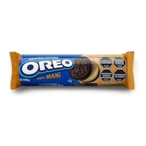 Galleta Oreo Sabor Mani 118 g